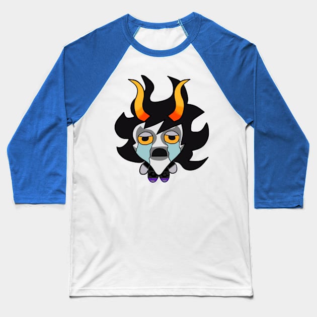 The Binding of Homestuck Capricorn Baseball T-Shirt by Blackmoonrose13